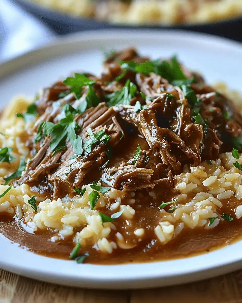 Italian Pot Roast & Parmesan Risotto: A Juicy Comfort Meal