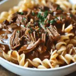 Slow Cooker Beef & Noodles