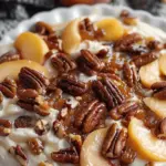 Bourbon Peach Pecan Dip