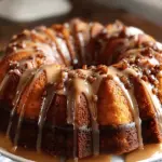 Brown Sugar Glazed Apple Bundt Cake