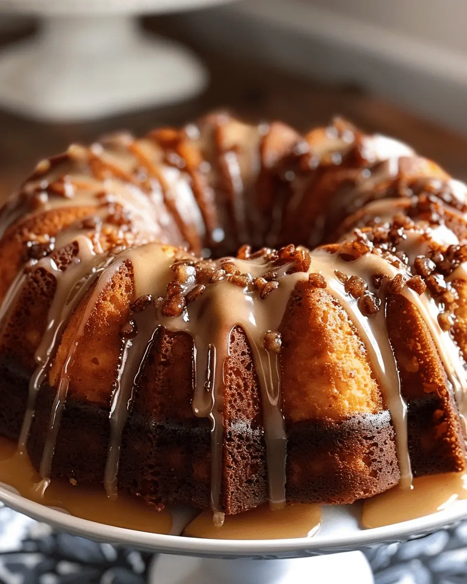 Brown Sugar Glazed Apple Bundt Cake: The Best Comfort Dessert