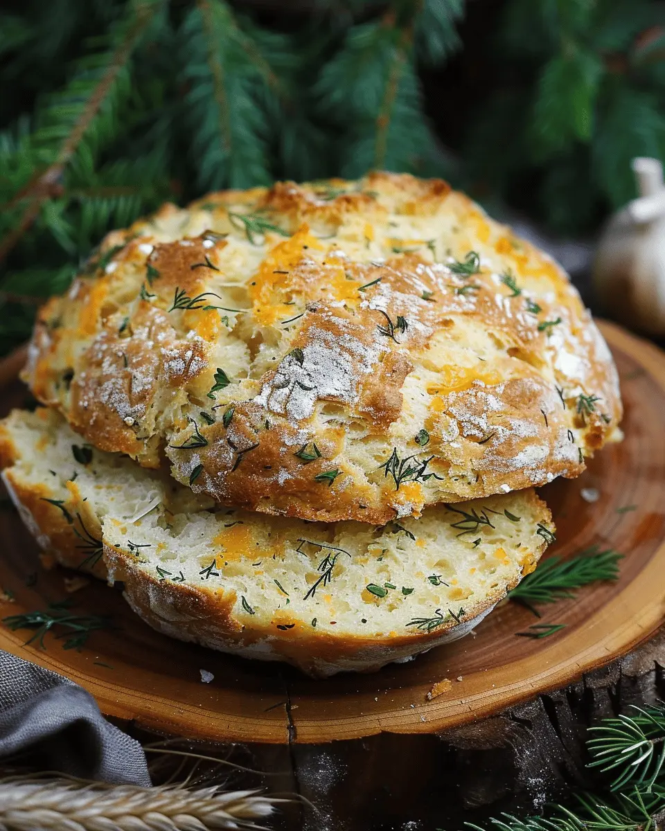 Cheddar and Herb Soda Bread: Easy Recipe for Homemade Delight