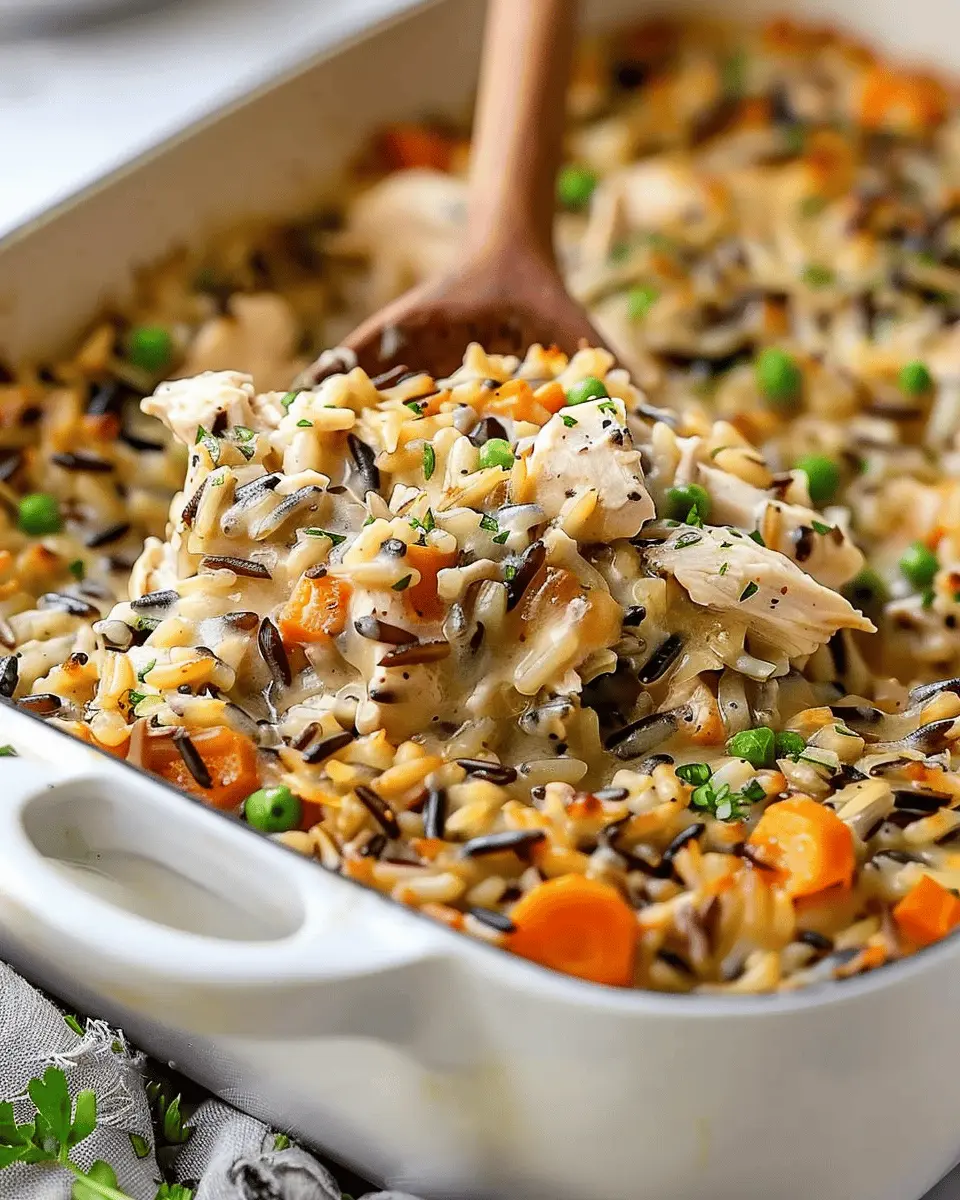 Chicken Wild Rice Casserole: A Cozy and Healthy Delight for You
