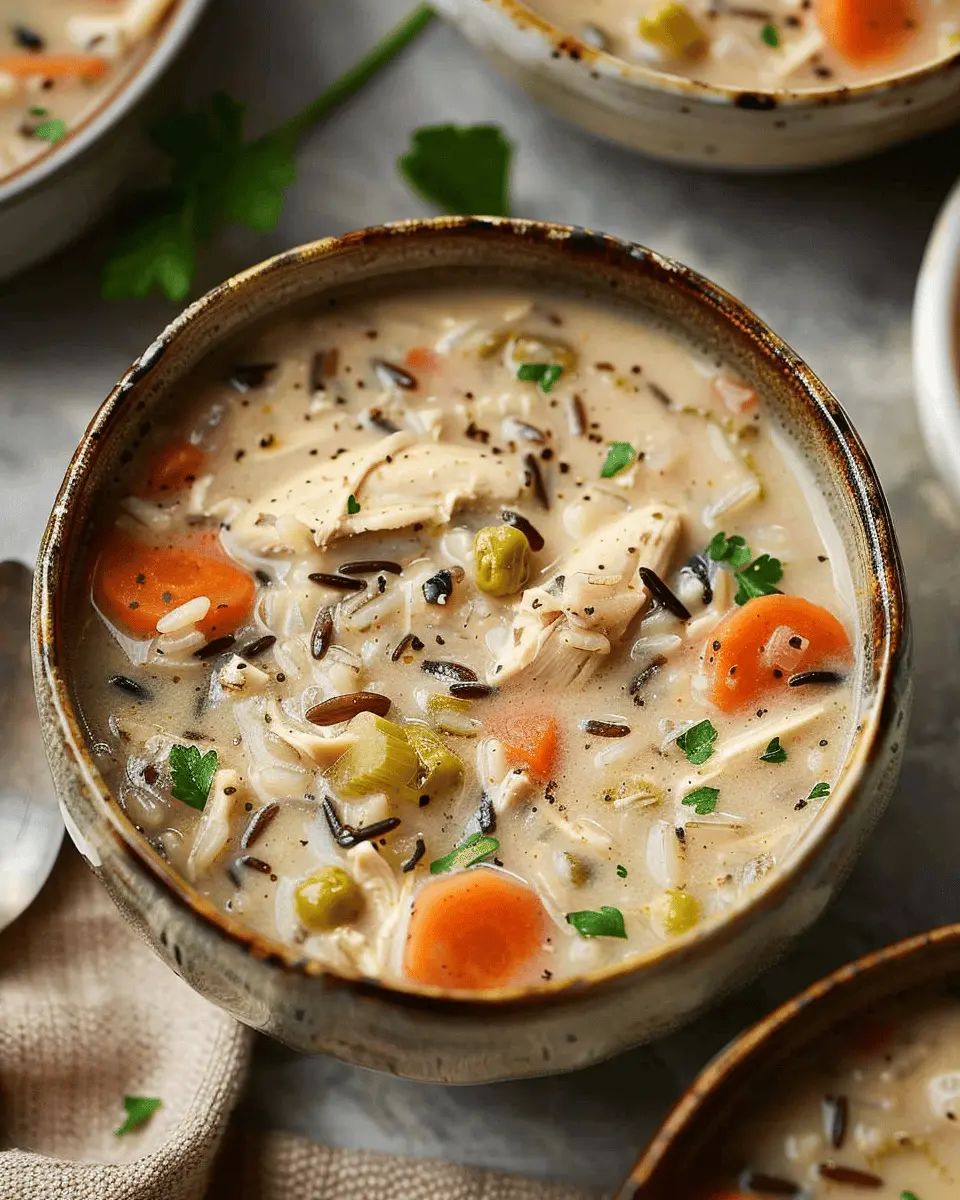 Creamy Crockpot Chicken Wild Rice Soup: The Best Comfort Food