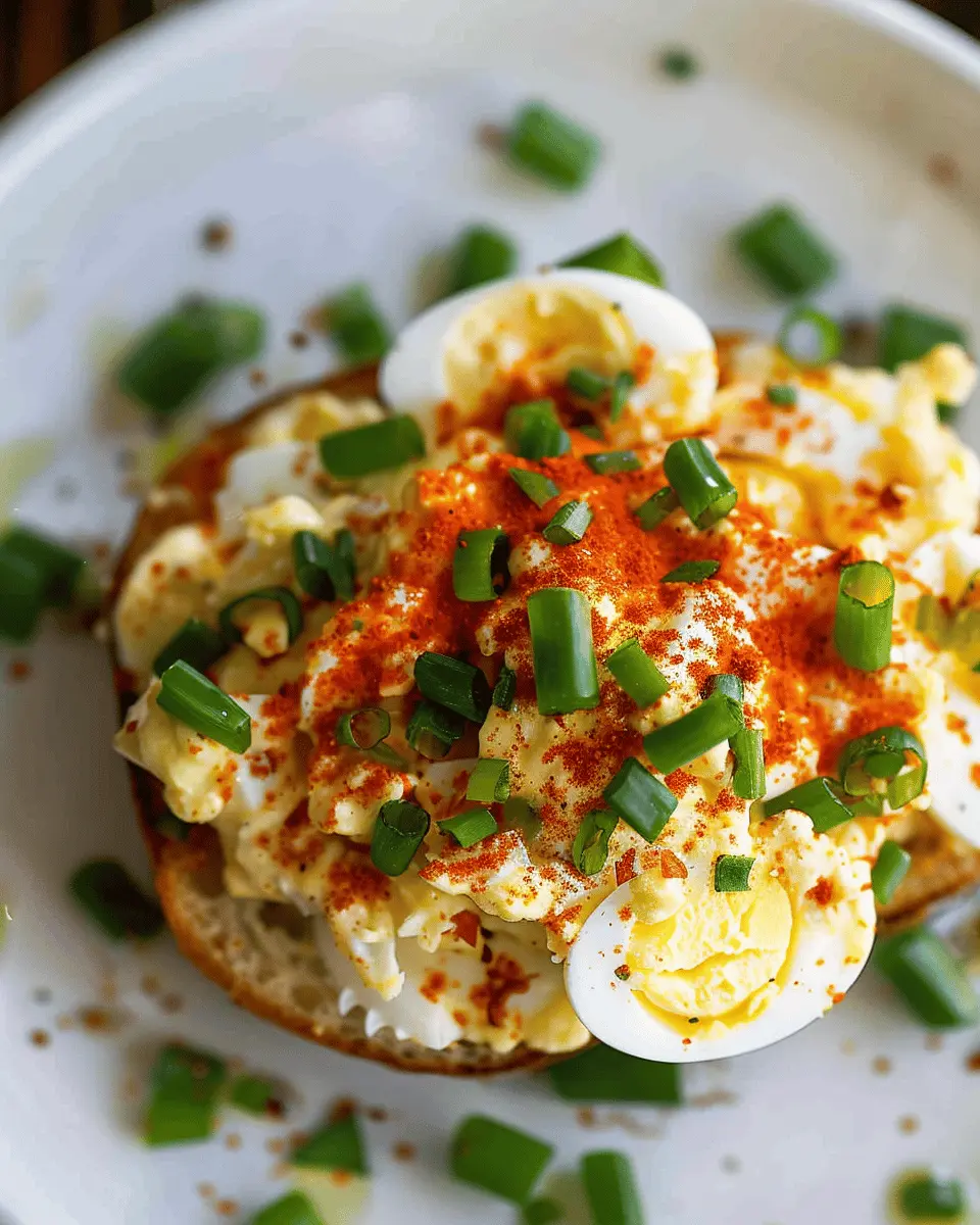 Crispy Egg Salad with Turkey Bacon: A Fresh Twist on Classic Flavors