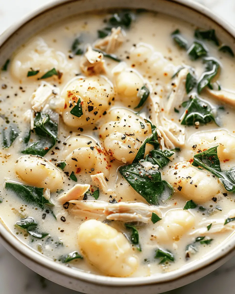 Crockpot Chicken Gnocchi Soup: Easy Comfort Food Delight