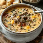 Easy Cheeseburger Soup
