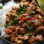Ginger Lime Pork with Coconut Rice