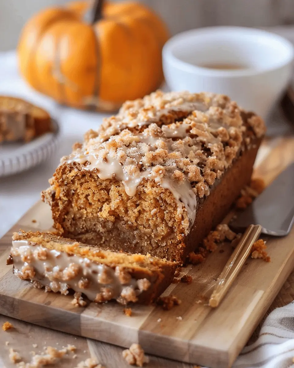 Grandma’s Pumpkin Bread with Streusel: The Best Comfort Recipe