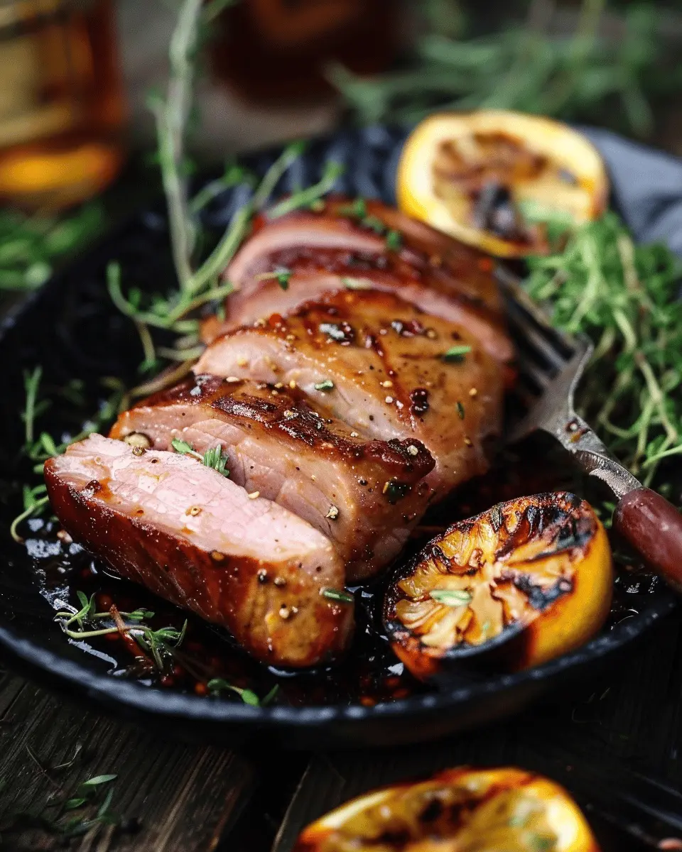 Grilled Pork Tenderloin: Juicy and Easy with a Flavorful Twist