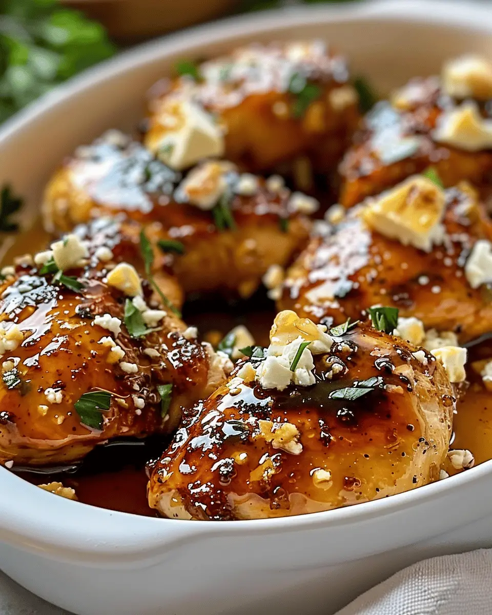 Hot Honey Feta Chicken Dish: A Juicy Twist on Comfort Food