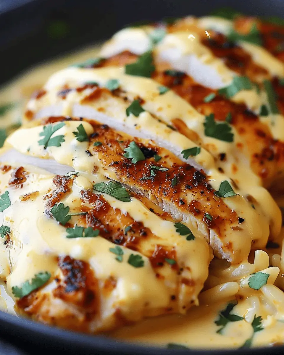 Mexican Chicken with Cheese Sauce: A Juicy Family Favorite Recipe