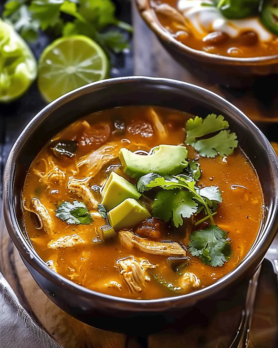 Poblano Chicken Tortilla Soup: Easy Comfort in Every Bowl