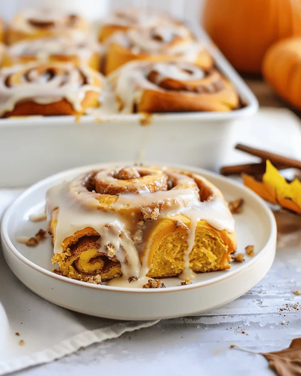 Pumpkin Cinnamon Rolls: Easy, Fluffy Treats for Fall Mornings