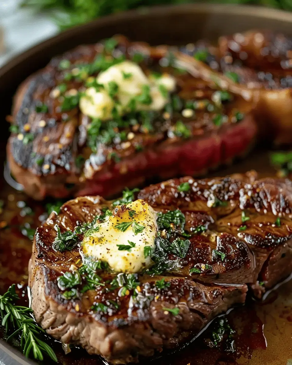 Sirloin Steak with Garlic Butter