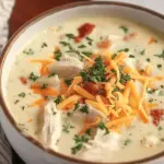 Slow Cooker Keto Chicken Cream Cheese Soup