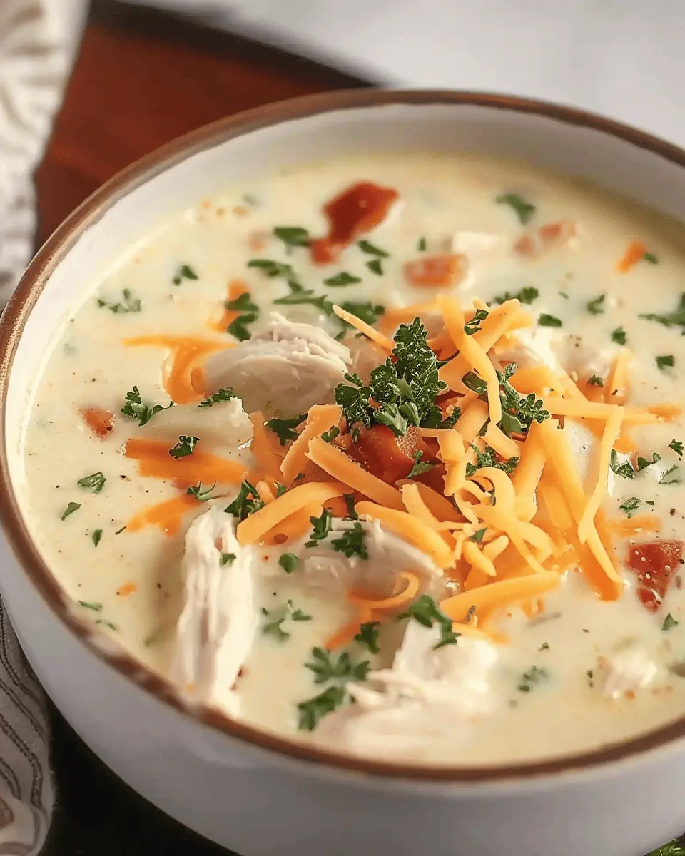 Slow Cooker Keto Chicken Cream Cheese Soup – Indulgent Comfort Food