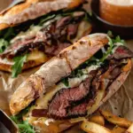 Steak Sandwich (with garlic aioli)