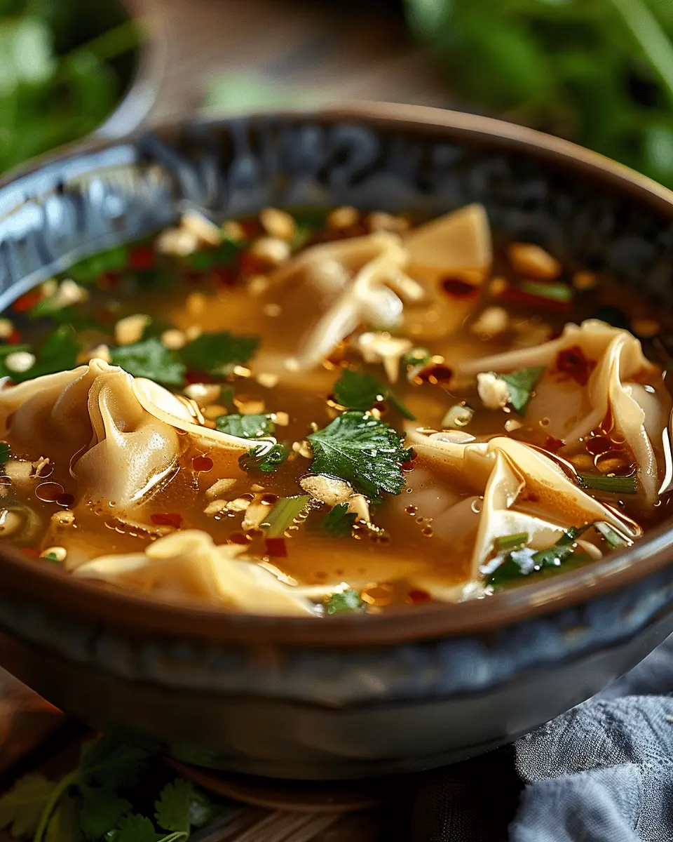 Thai Potsticker Soup: A Comforting Family Favorite Recipe