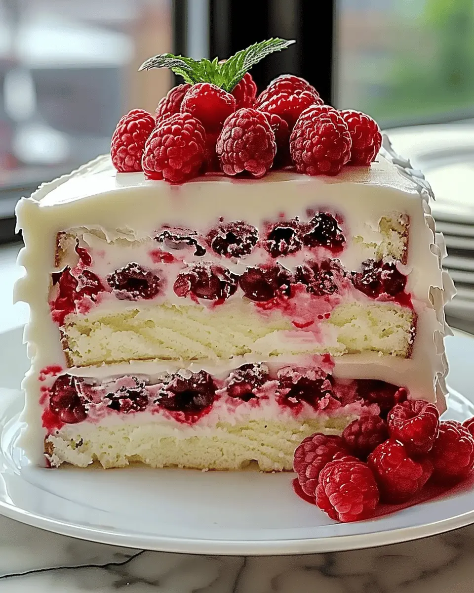 White Chocolate Raspberry Cake: A Delightful Indulgence at Home