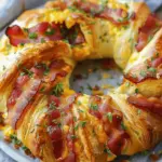 Crescent Bacon Breakfast Ring