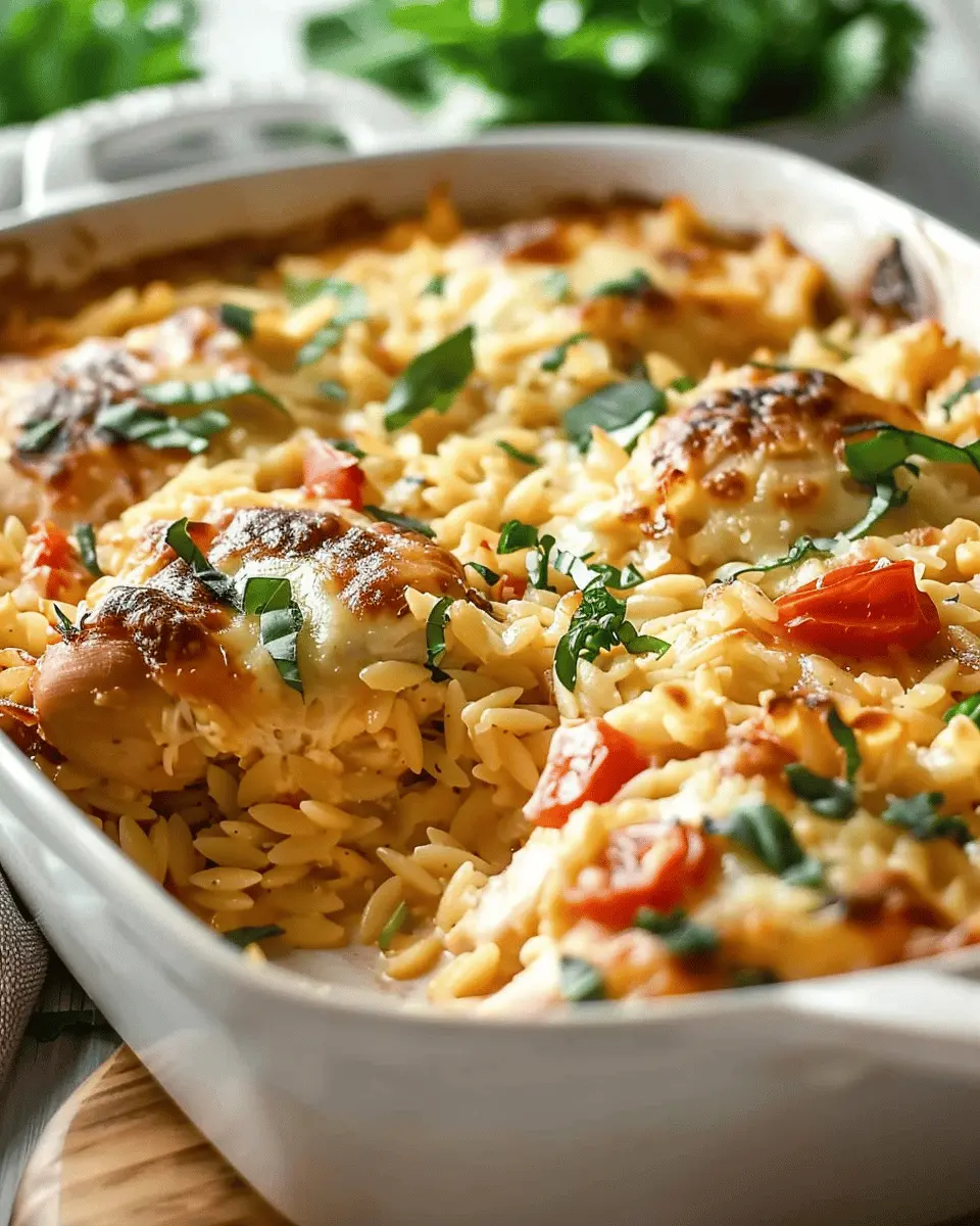 Orzo Tuscan Chicken Bake: Easy Comfort Food for All Occasions