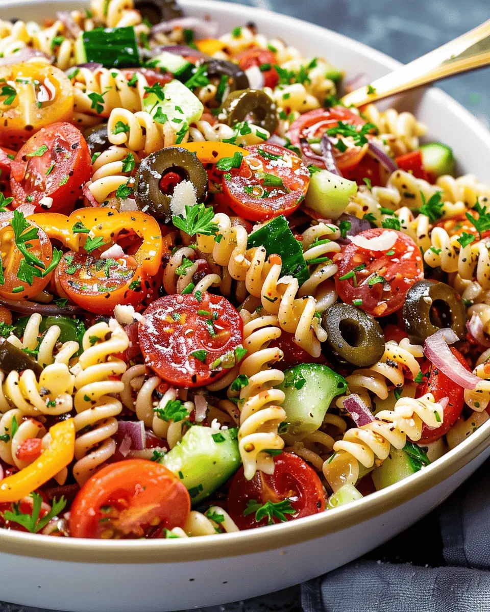 Italian Dressing Pasta Salad: A Refreshing Twist with Turkey Bacon