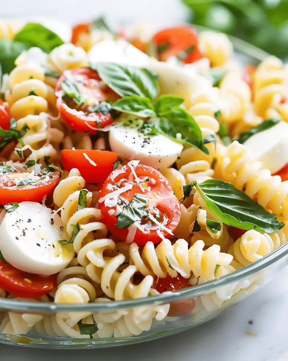 Creamy Caprese Pasta Salad: The Best Homemade Delight You’ll Love