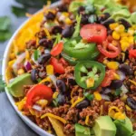 Taco Salad with Ground Beef