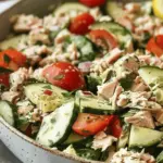 Quick Mediterranean Tuna Salad with No Mayo
