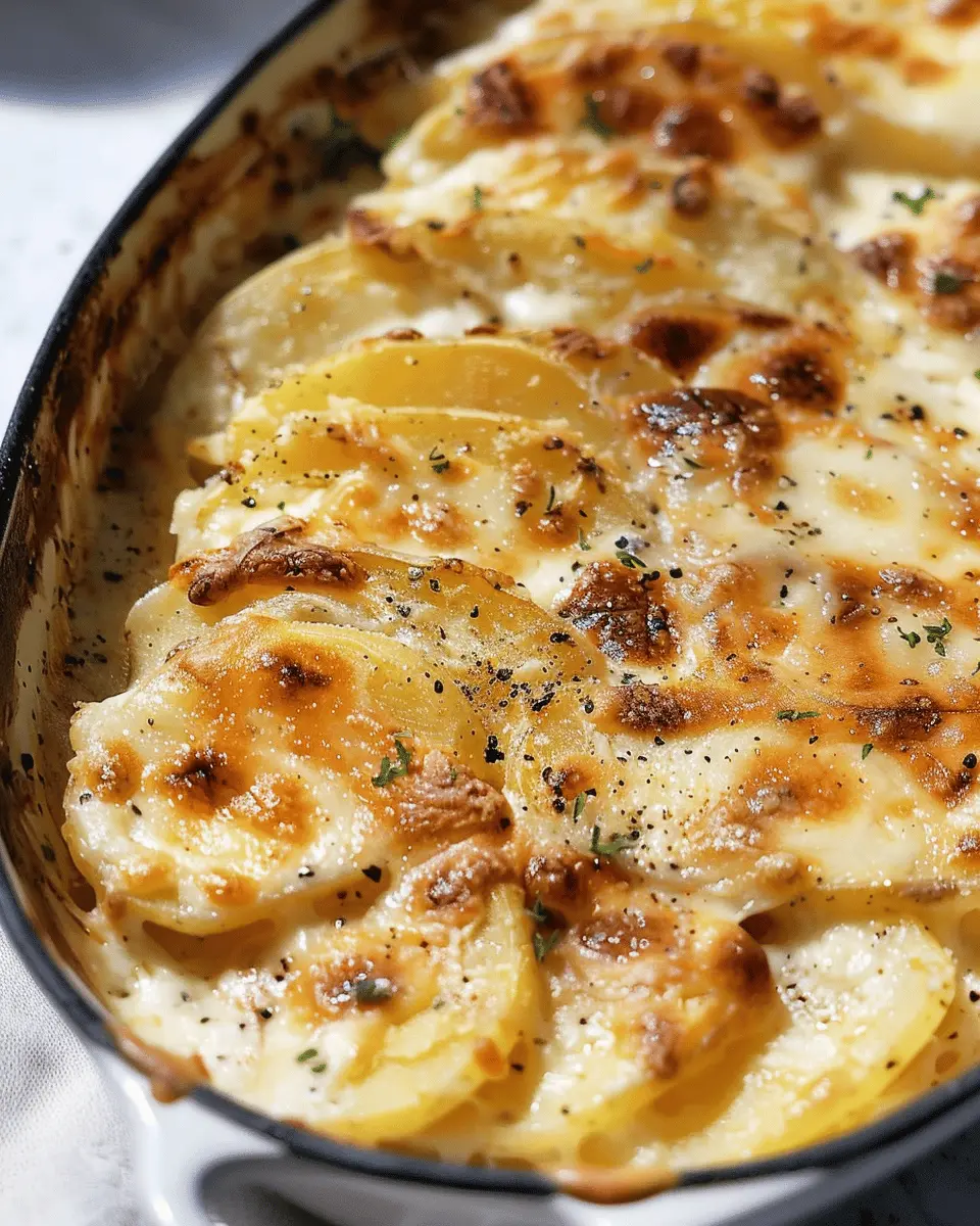 Parmesan Scalloped Potatoes: Indulgent Comfort Food Delight