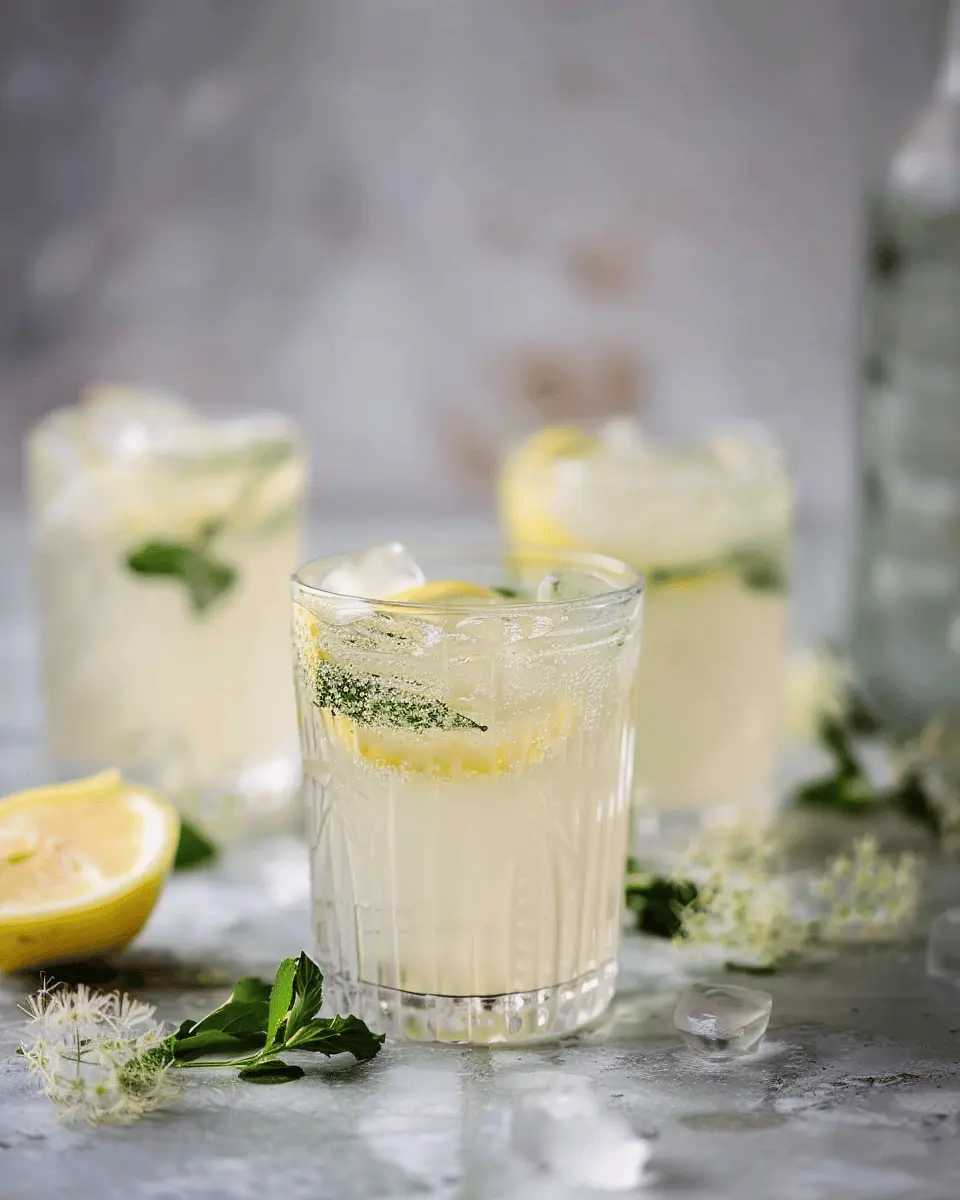 Elderflower Smash: A Refreshing and Easy Summer Spritzer