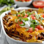 Walking Taco Casserole