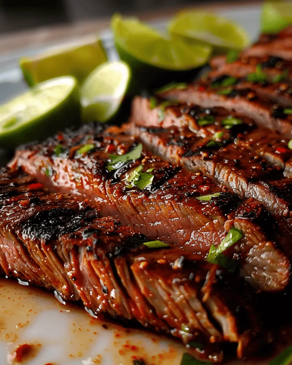 20-Minute Chili Lime Flank Steak That Melts Hearts Effortlessly