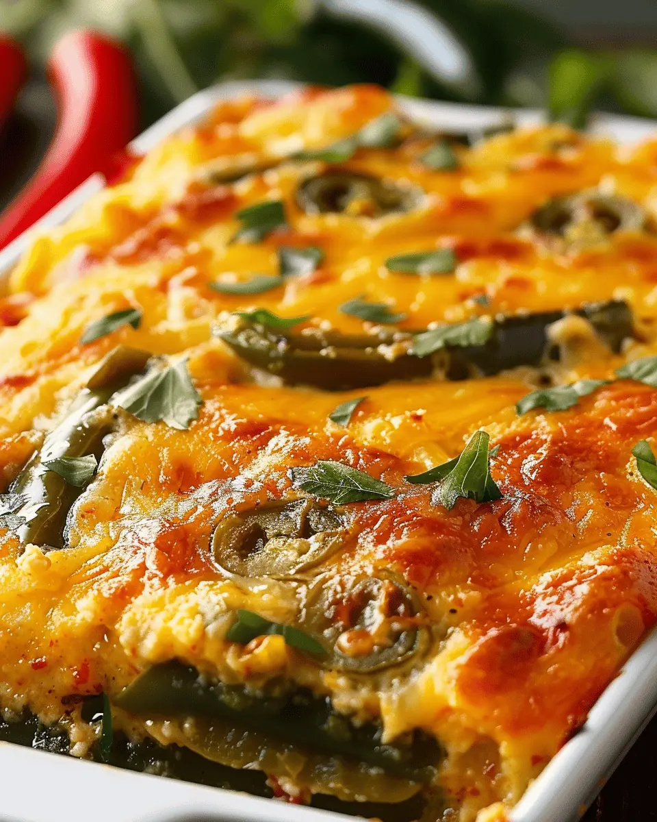 Chile Rellenos Casserole: An Easy Indulgence for All Food Lovers