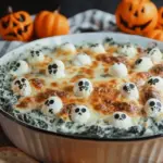 Halloween Graveyard Spinach Dip