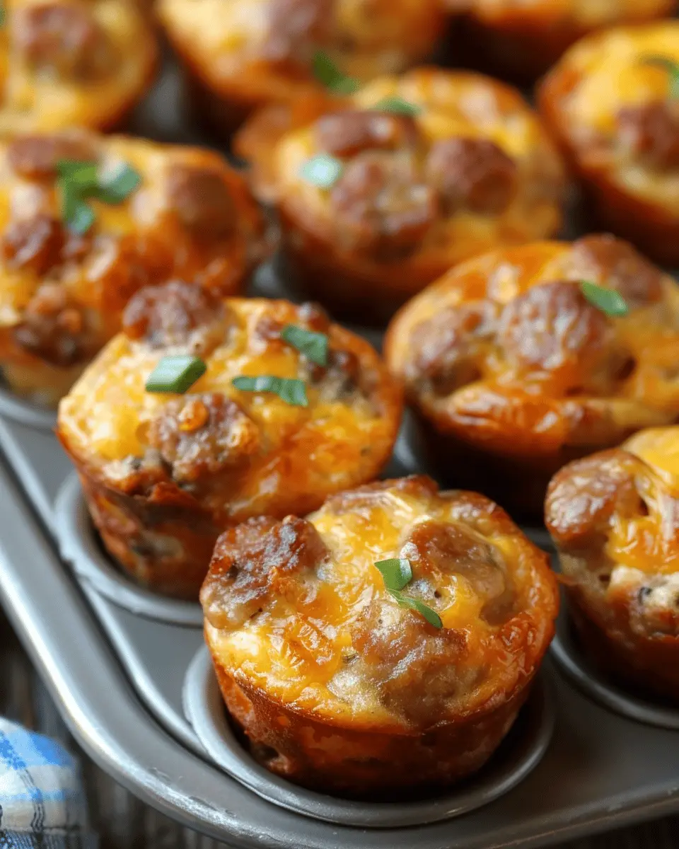 High-Protein Pancake Sausage Muffins: Easy Turkey Bacon Delight