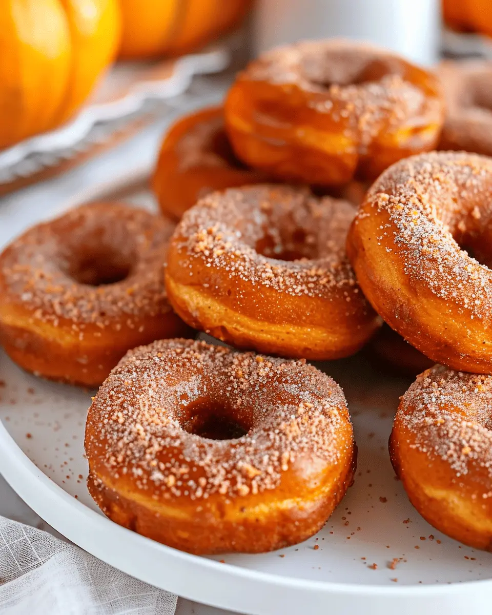 Easy Baked Pumpkin Donuts for a Cozy Fall Indulgence