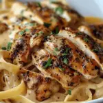 Blackened Cajun Chicken Alfredo