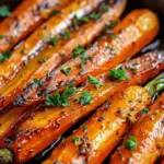 Maple Dijon Roasted Carrots
