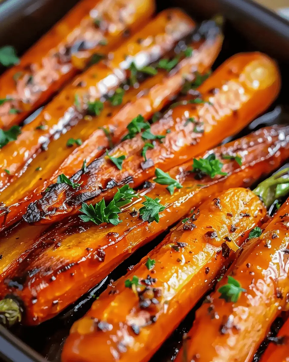 Maple Dijon Roasted Carrots: A Simple, Sweet Side Dish Delight