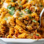 Taco Pasta Casserole (5 Ingredients)