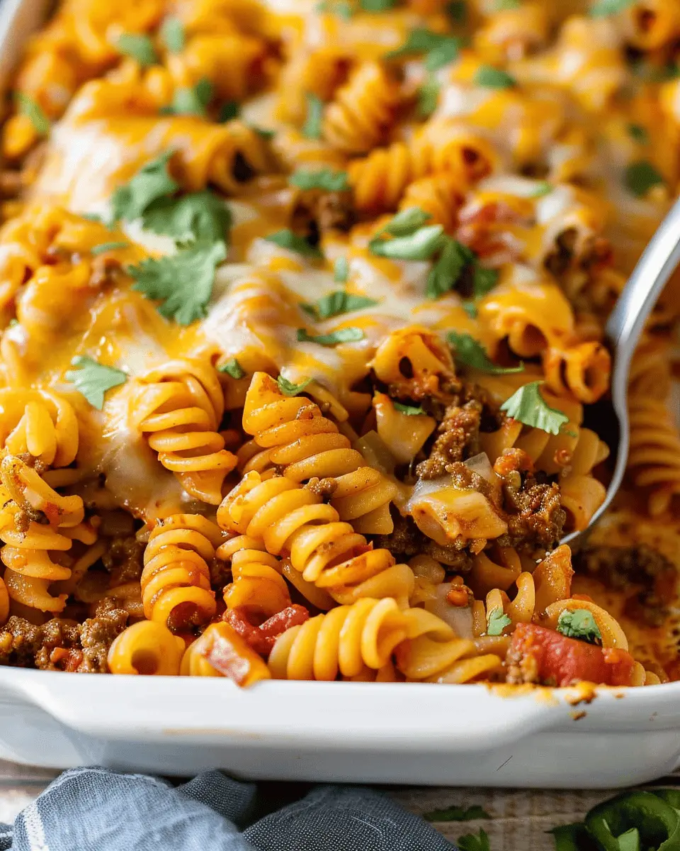 Taco Pasta Casserole: Easy 5-Ingredient Family Favorite