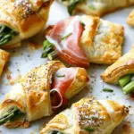Prosciutto Asparagus Puff Pastry Bundles