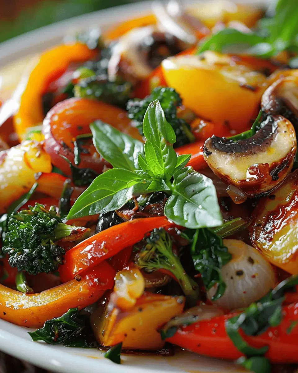Healthy Sautéed Vegetables: Quick, Flavorful & Nutritious Side Dish