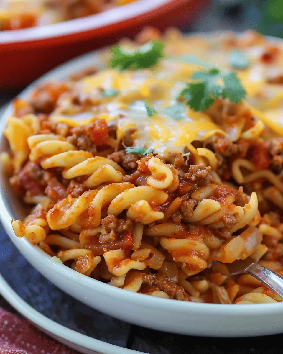 Cheesy Taco Pasta: The Easy Comfort Dish Everyone Will Love