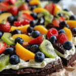 Brownie Fruit Pizza