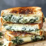 Spinach Feta Grilled Cheese