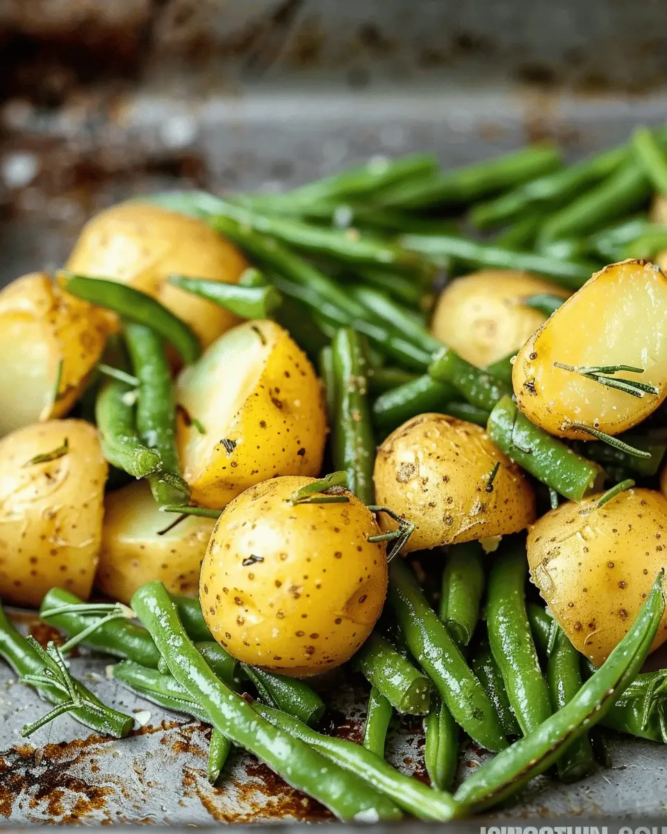 Potatoes and Green Beans: Quick & Flavorful Turkey Bacon Dish