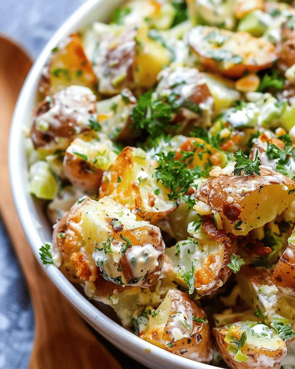 Best Roasted Potato Salad with Turkey Bacon for Ultimate Flavor